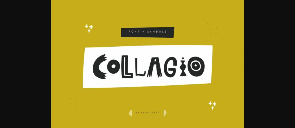 Collagio Font Poster 3