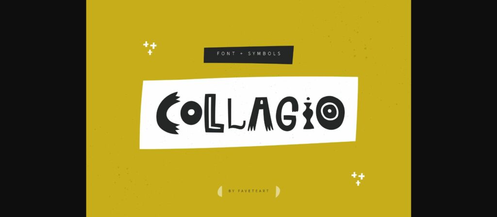 Collagio Font Poster 1