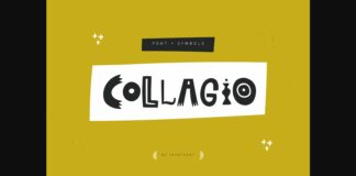 Collagio Font Poster 1