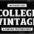 College Vintage Font