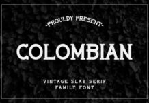 Colombian Fonts