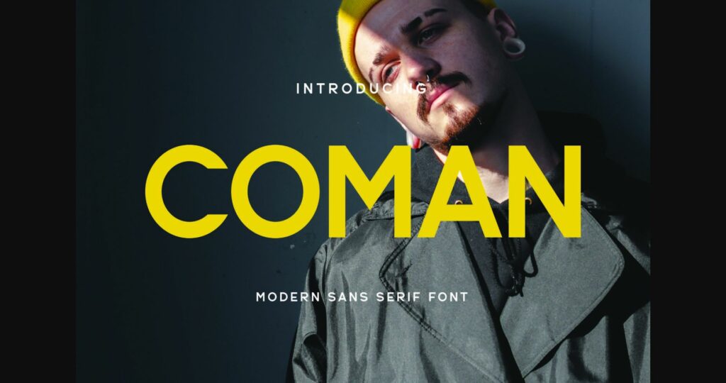 Coman Font Poster 1