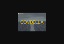 Combella Font Poster 1