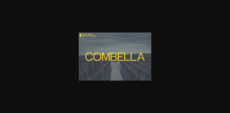 Combella Font Poster 1