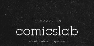 Comic Slab Font