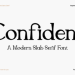 Confident Fonts