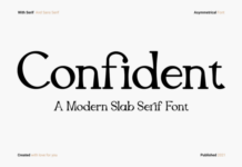 Confident Fonts