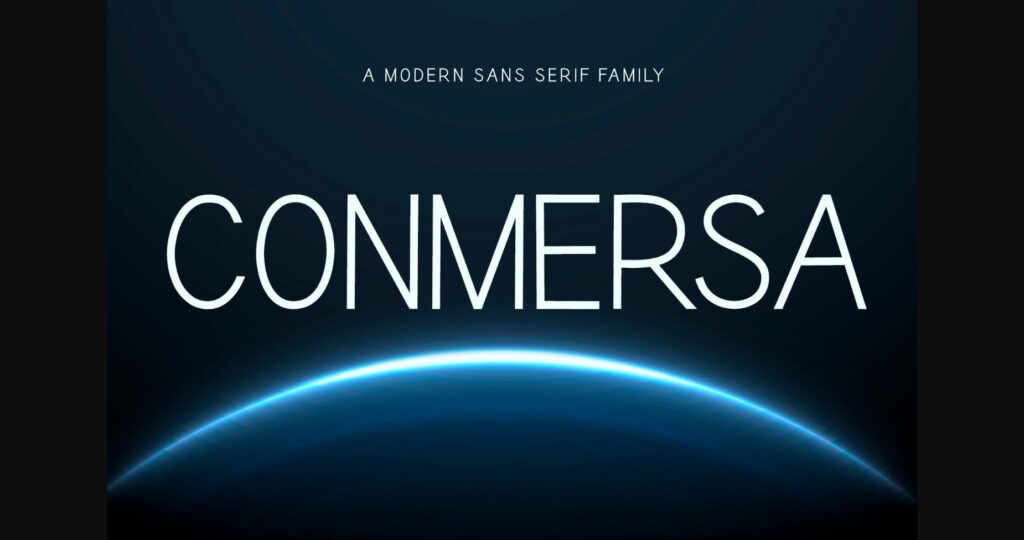 Conmersa Font Poster 3