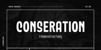 Conseration Font