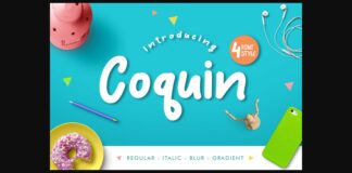 Coquin Font Poster 1