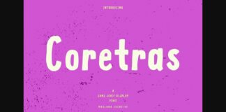 Coretras Font Poster 1