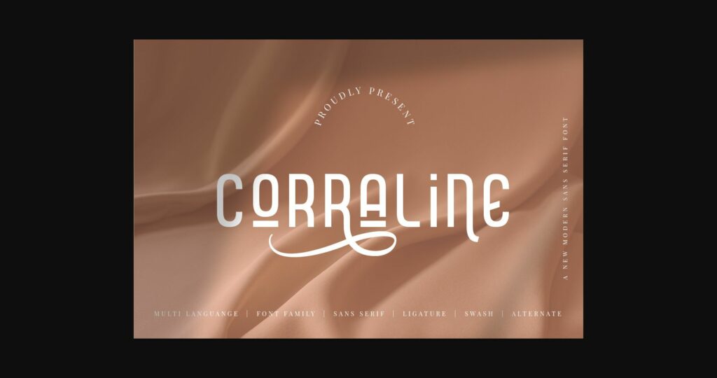 Corraline Font Poster 1