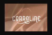 Corraline Font Poster 1