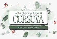 Corsova Fonts