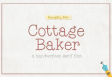 Cottage Baker Fonts