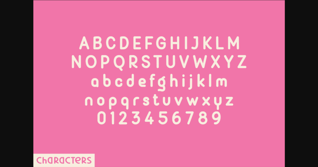 Cotton Candy Font Poster 4