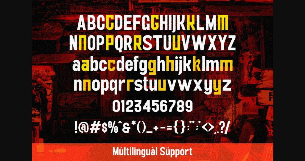 Counter Courage Font Poster 9