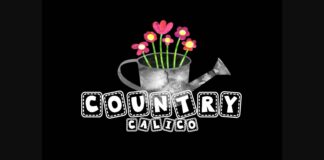 Country Calico Font Poster 1