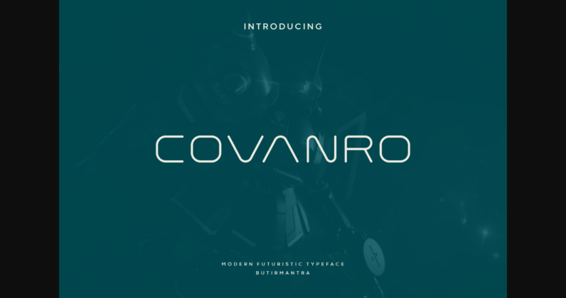 Covanro Font Poster 3