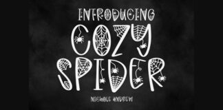 Cozy Spider Font Poster 1