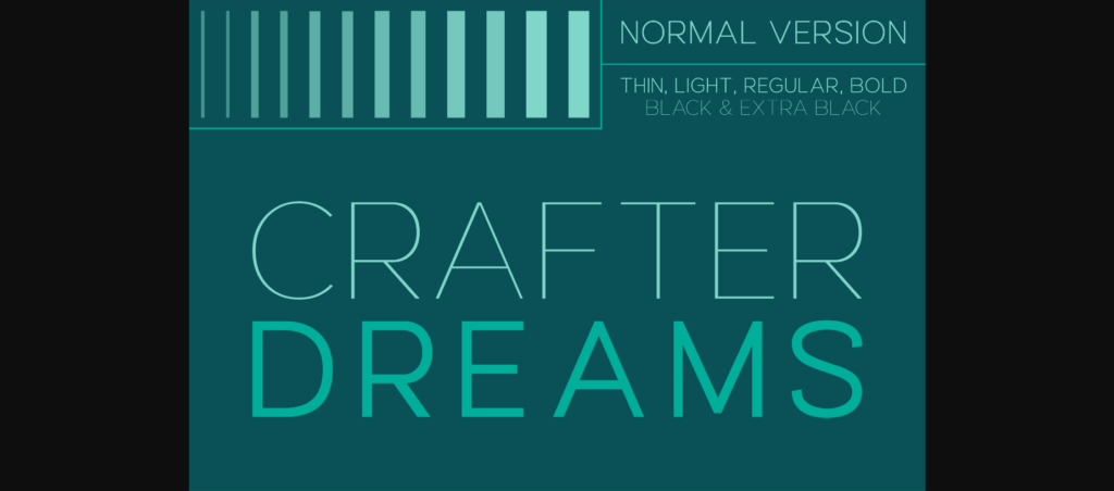 Crafter Dreams Font Poster 1