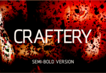 Craftery Semi-Bold Font