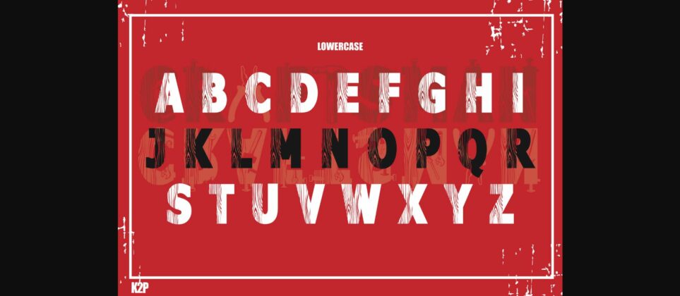 Craftsman Font Poster 6