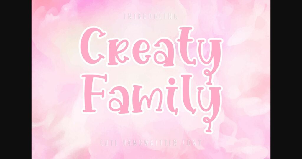 Creaty Family Poster 1