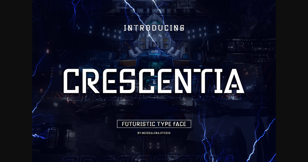 Crescentia Font Poster 3