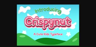 Crispynut Font Poster 1