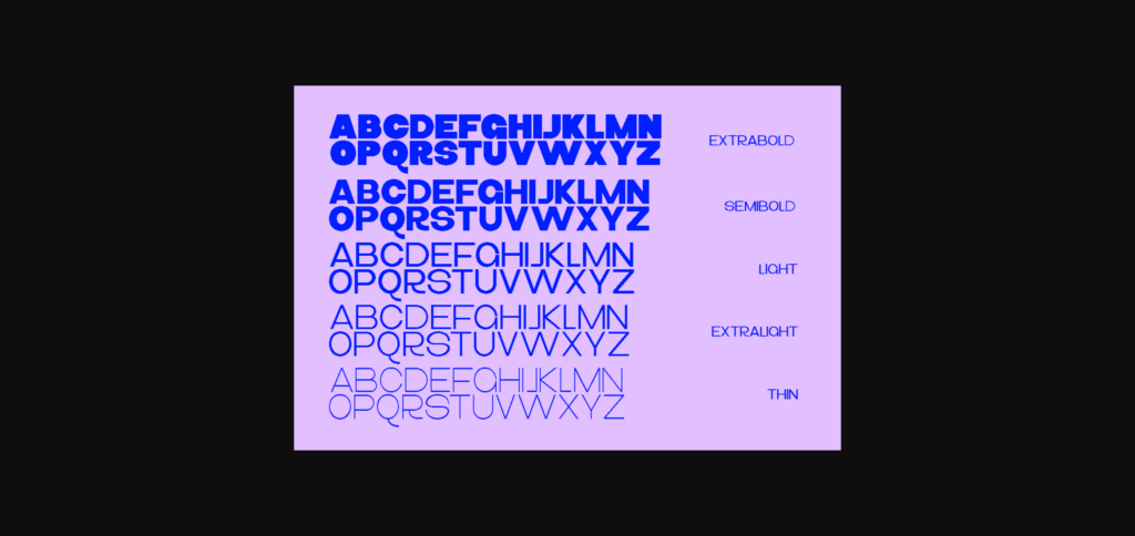 Crog Font Poster 11