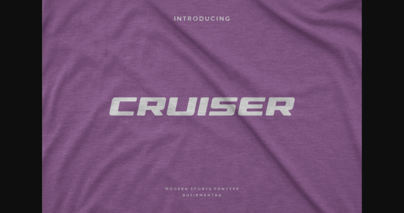 Cruiser Font Poster 1