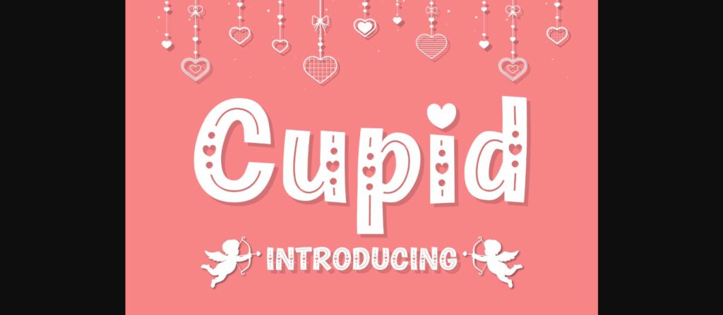 Cupid Font Poster 3