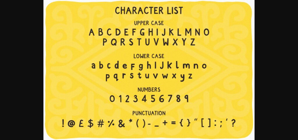 Custard Cream Font Poster 5