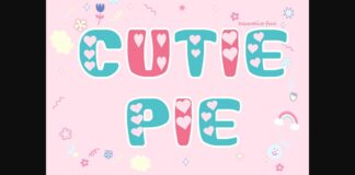 Cutie Pie Font Poster 1