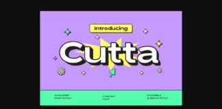 Cutta Font Poster 1