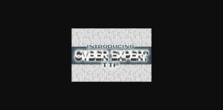 Cyber Expert Font Poster 1