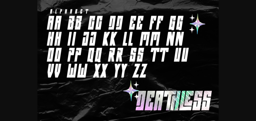 Cybernetic Font Poster 5