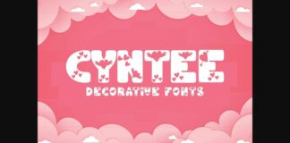 Cyntee Font Poster 1