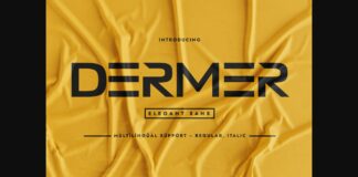 Dermer Font Poster 1