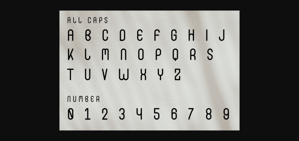 Dabora Font Poster 2