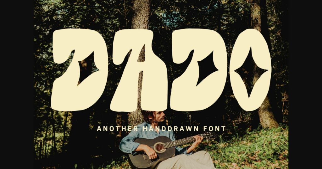 Dado Font Poster 3