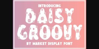 Daisy Groovy Font Poster 1