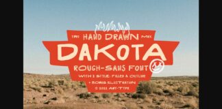 Dakota Font Poster 1