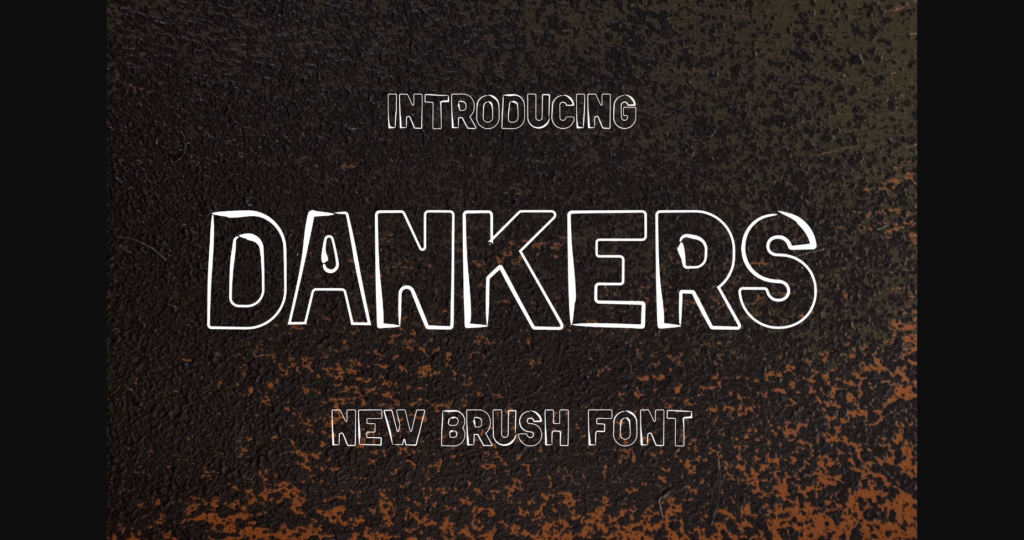 Dankers Font Poster 3