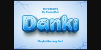 Danki Font Poster 1