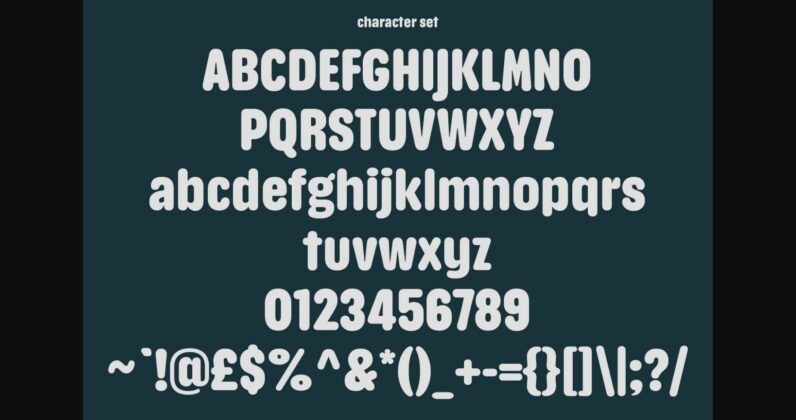 Dargotta Font Poster 10