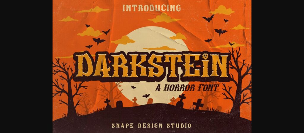 Darkstein Font Poster 1