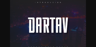 Dartav Font Poster 1