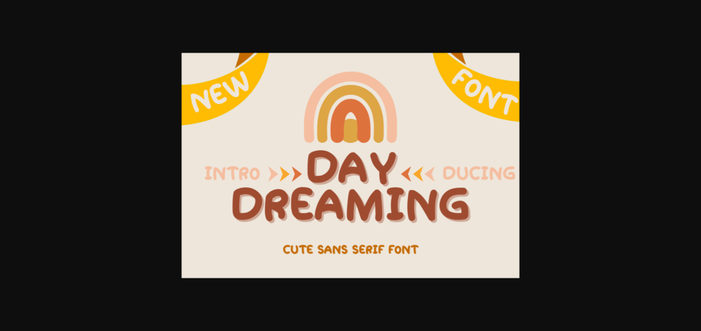 Day Dreaming Font Poster 3